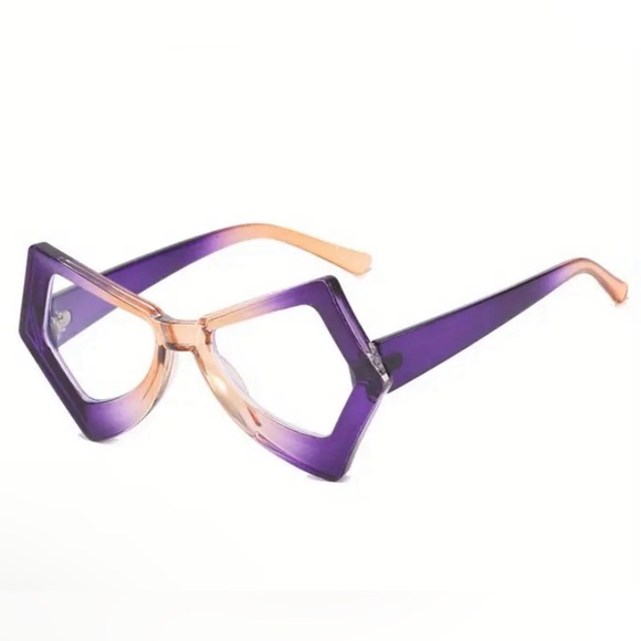 New Vintage Butterfly Cat Eye Eyeglass Fashion Women Frame Retro Clear Lens - Picture 7 of 10